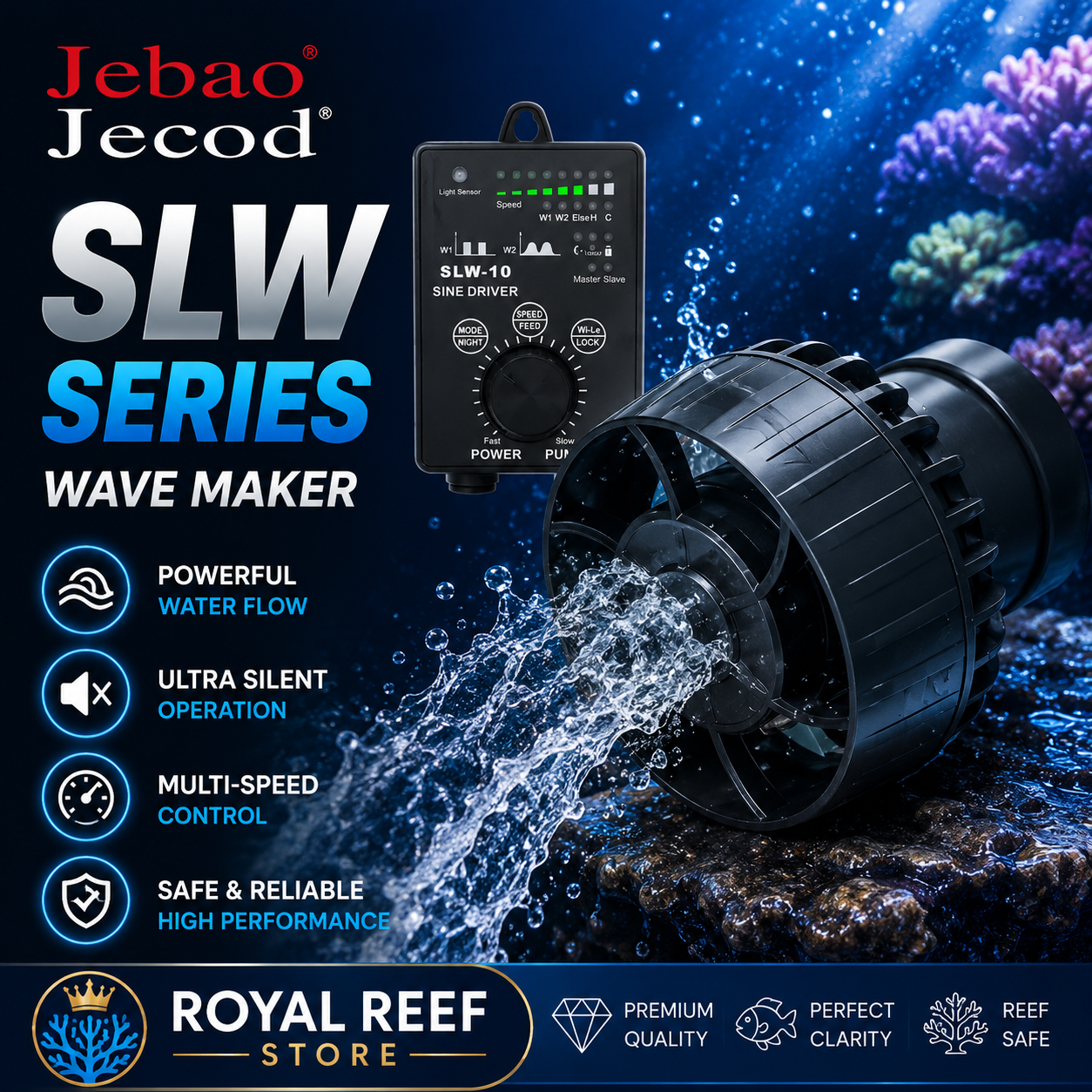 Aquarium Fish Freshwater - Jebao Jecod SLW Series Constant Manual