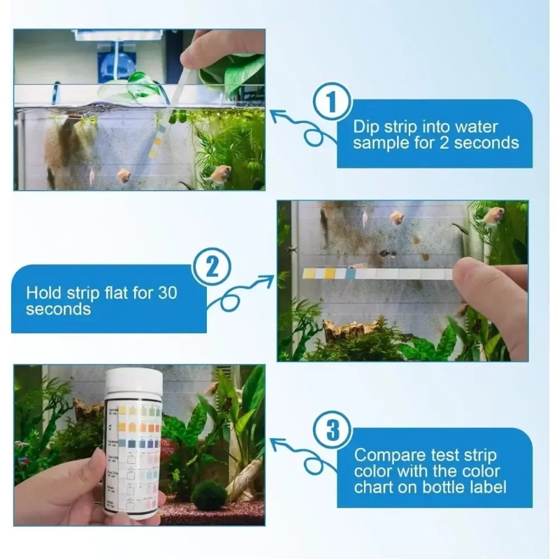 Aquarium Test Strip  Freshwate – обзор и цена Aquarium Fish Freshwater