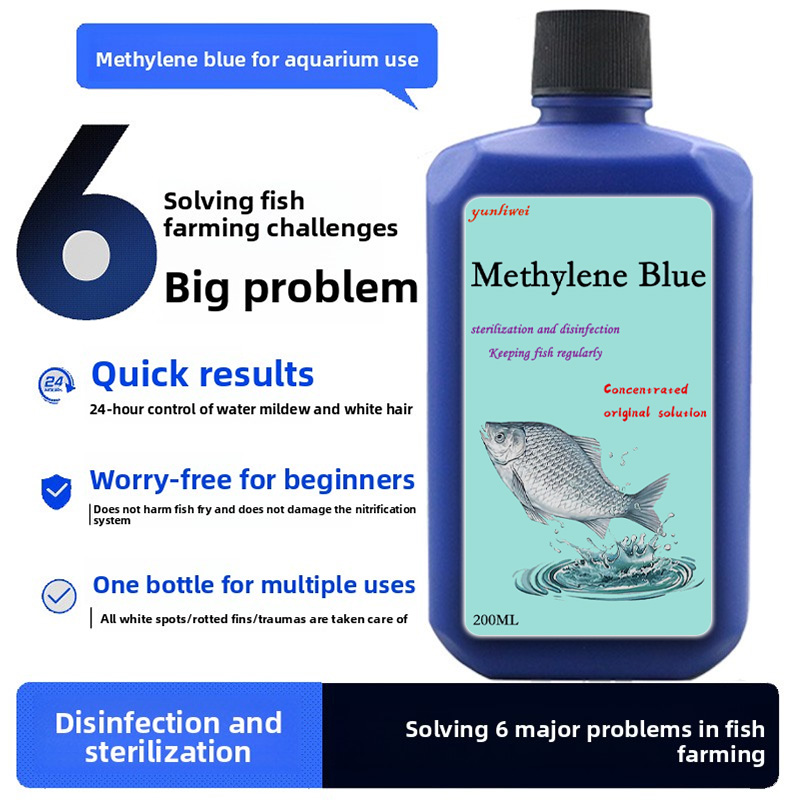 Methylene Blue Aquarium Fish D – обзор и цена Aquarium Fish Vitamin