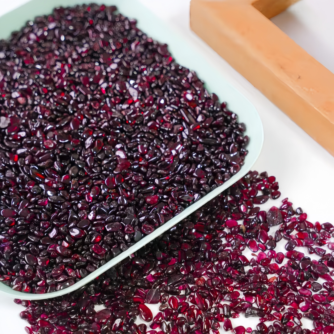 Natural Garnet Crushed Stone,  – обзор и цена Aquarium Fish Guppy