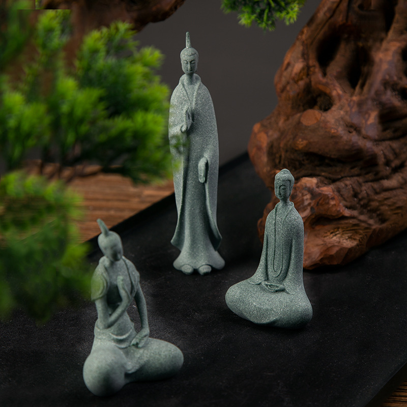 Mini Buddhist Monks Figurines  – обзор и цена Aquarium Fish Small