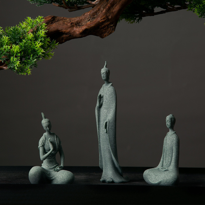 Mini Buddhist Monks Figurines  – обзор и цена Aquarium Fish Small