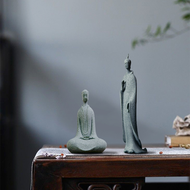 Mini Buddhist Monks Figurines  – обзор и цена Aquarium Fish Small