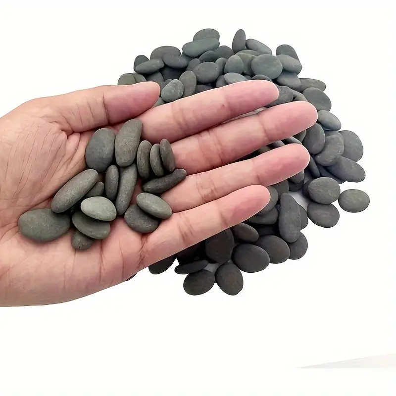 20Pcs Natural River Rocks Smoo – обзор и цена Aquarium Fish Guppy