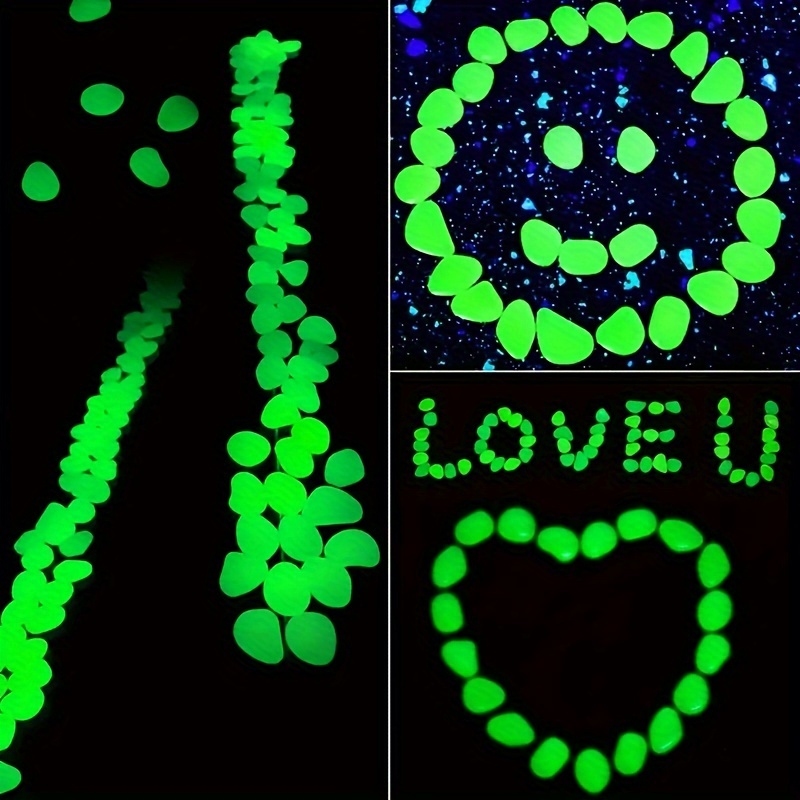 Glowing pebbles100-500pcsLumin – обзор и цена Aquarium Fish Guppy