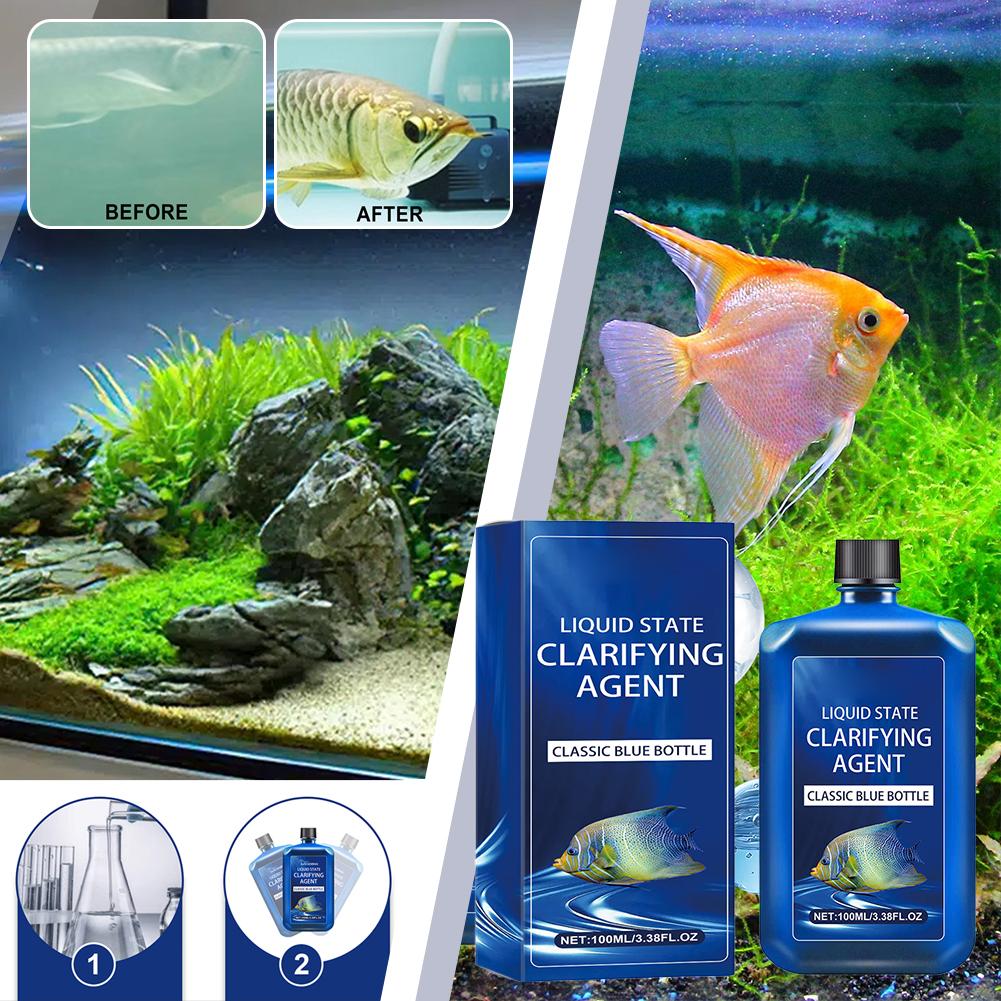 100ml Fish Tank Water Clarifie – обзор и цена Aquarium Fish Vitamin