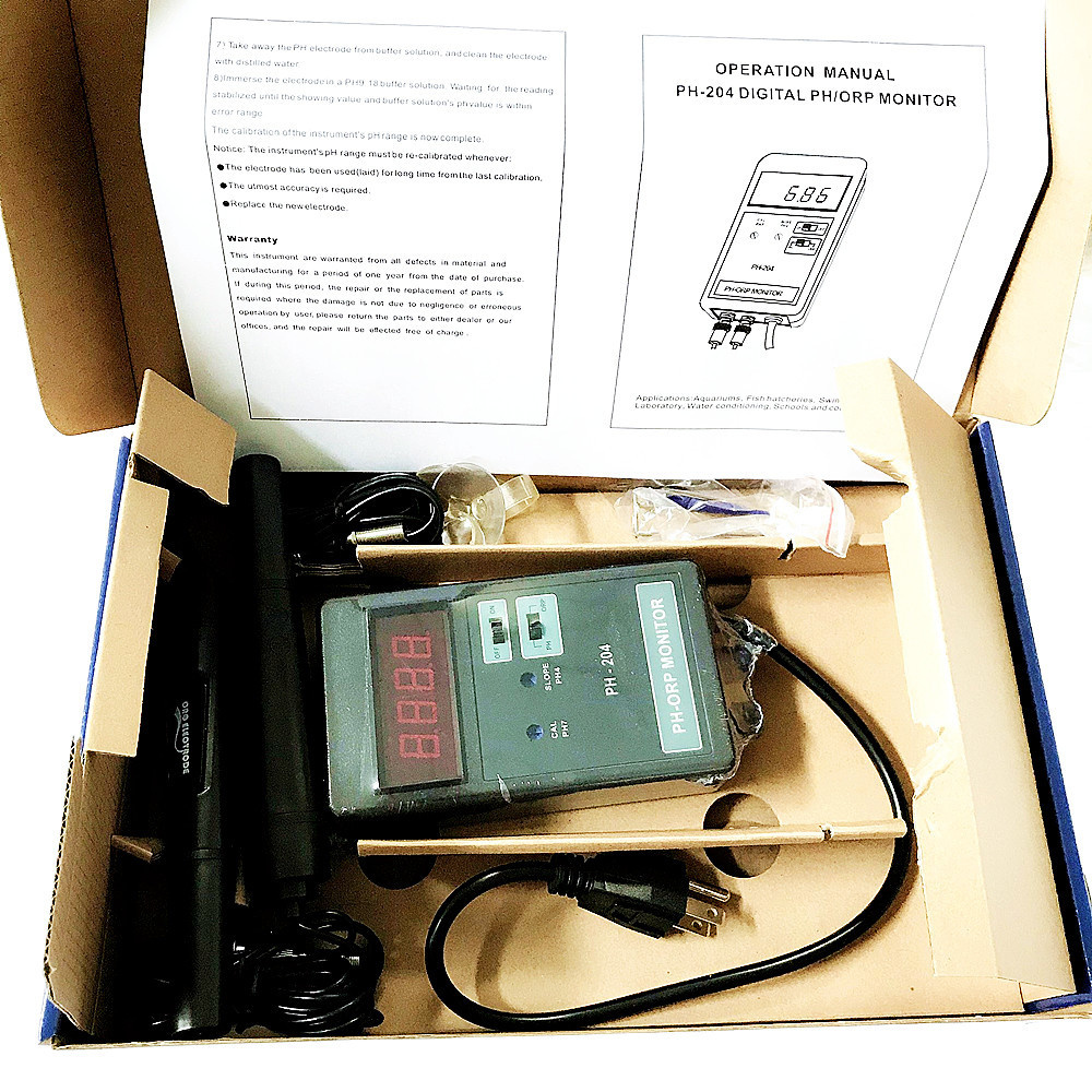 PH-204 Digital PH/ORP Meter wi – обзор и цена Aquarium Fish Online