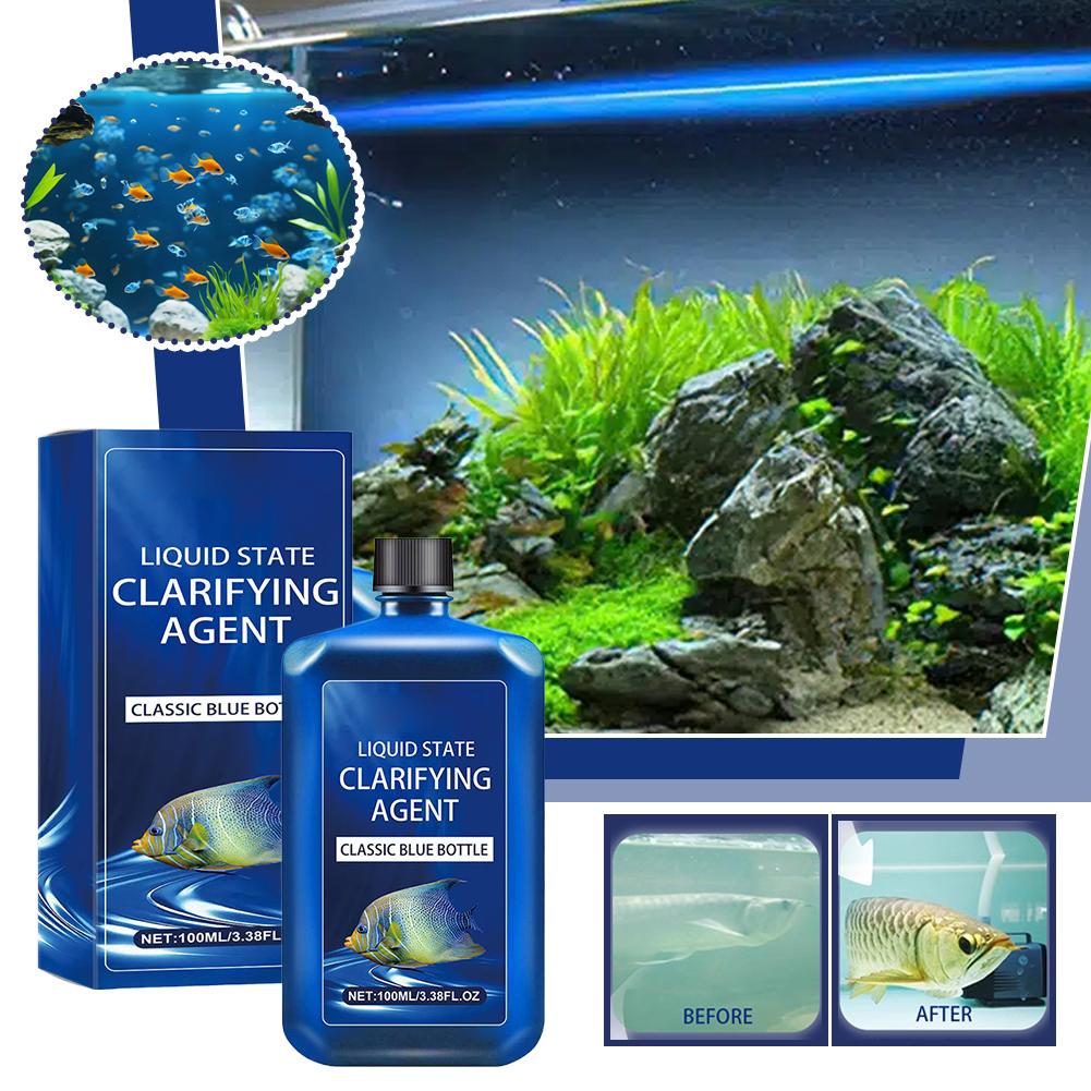 Fish Tank Liquid Water Clarifi – обзор и цена Aquarium Fish Vitamin
