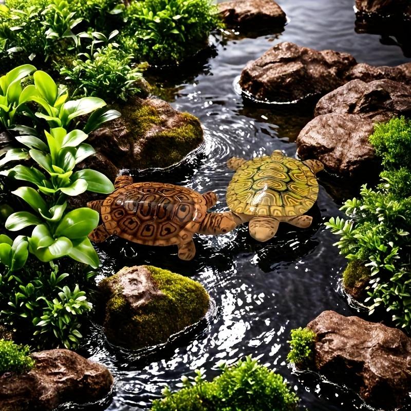 6 mini turtle statues for aqua – обзор и цена Aquarium Fish Small