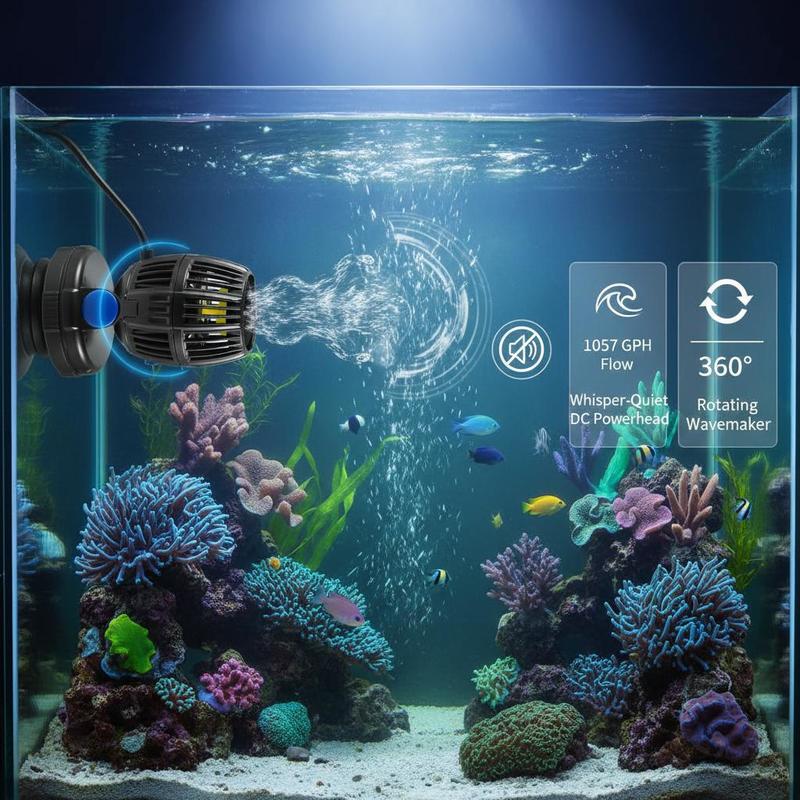 Aquarium Wave Maker, 10W, 1057 – обзор и цена Powerhead Circulation Pump