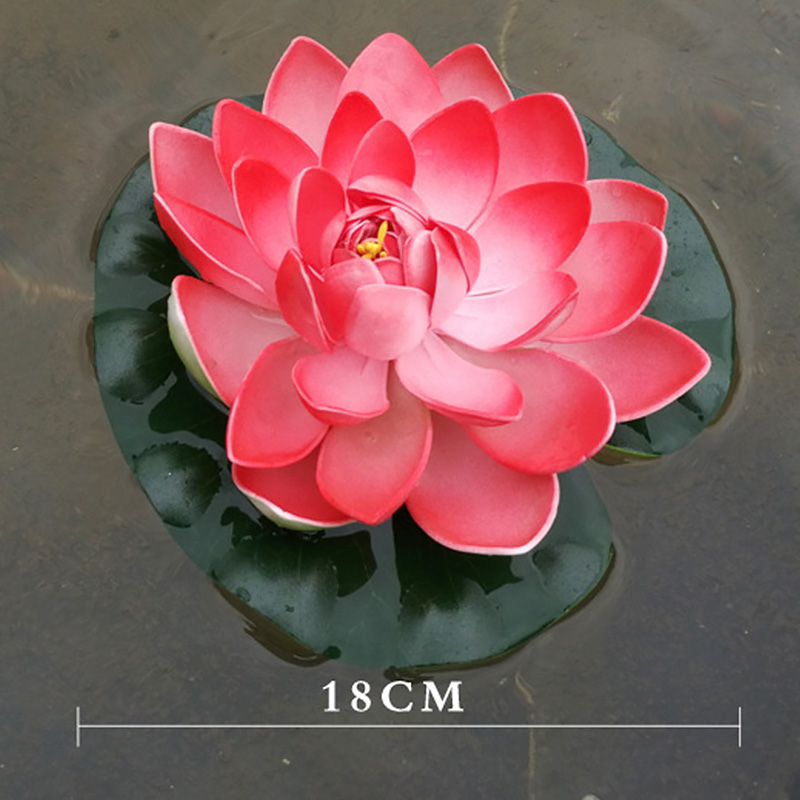 10cm/18cm Artificial Lotus Fak – обзор и цена Aquarium Fish Guppy