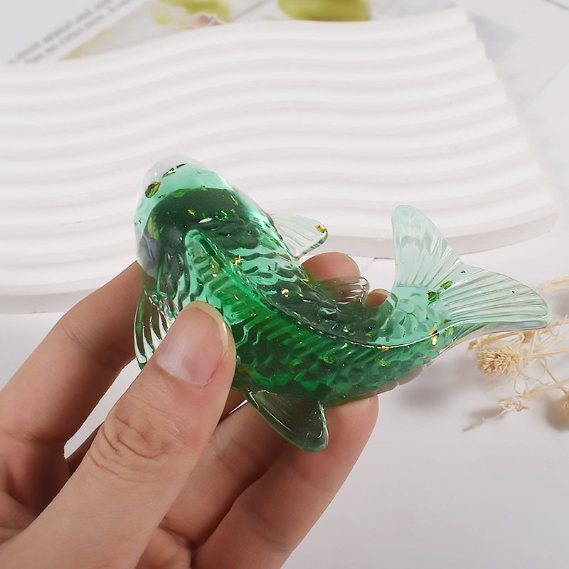 3D Koi Fish Shaped Epoxy Resin – обзор и цена Aquarium Fish Guppy