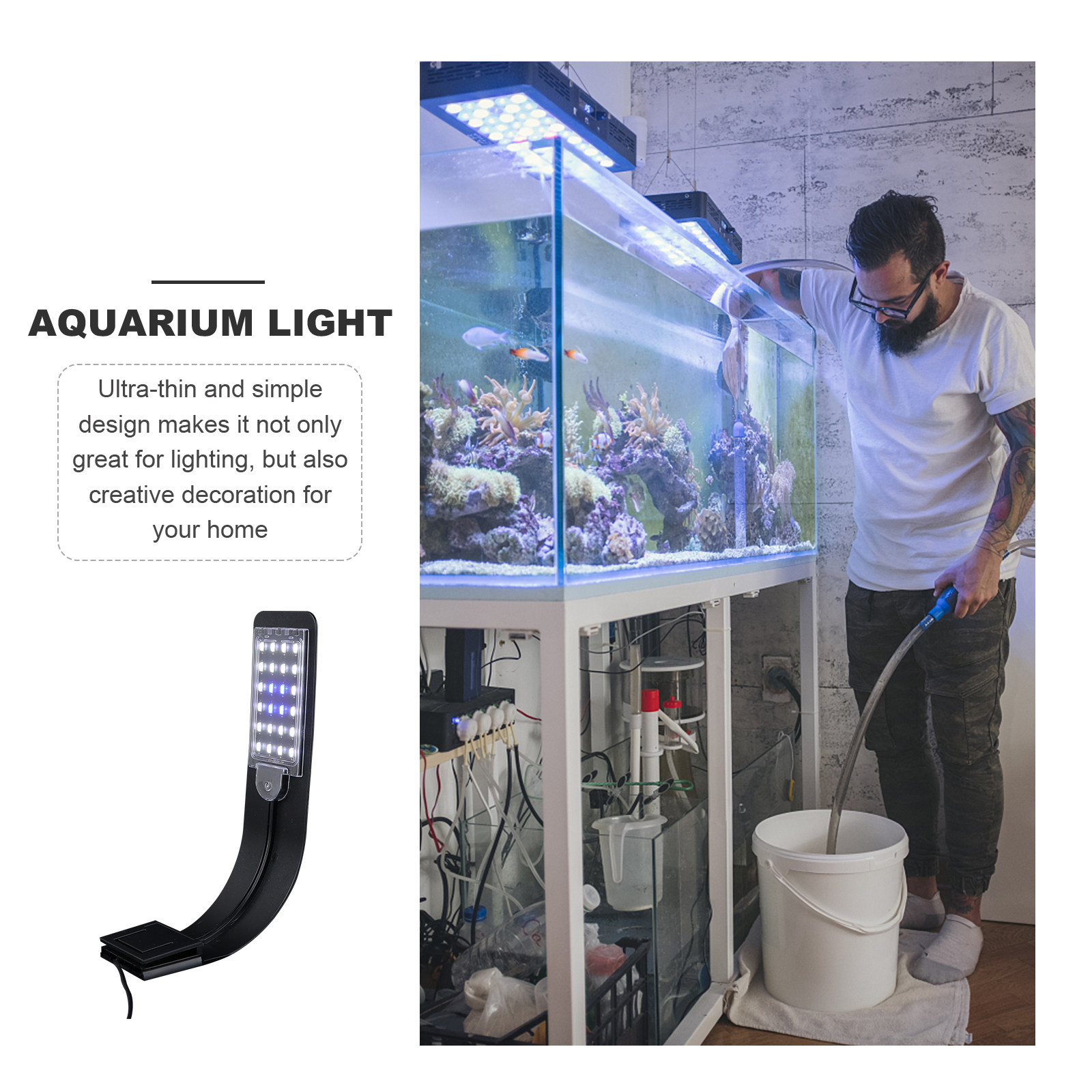 Ultra-Thin LED Aquarium Light  – обзор и цена Aquarium Fish With Long Lifespan