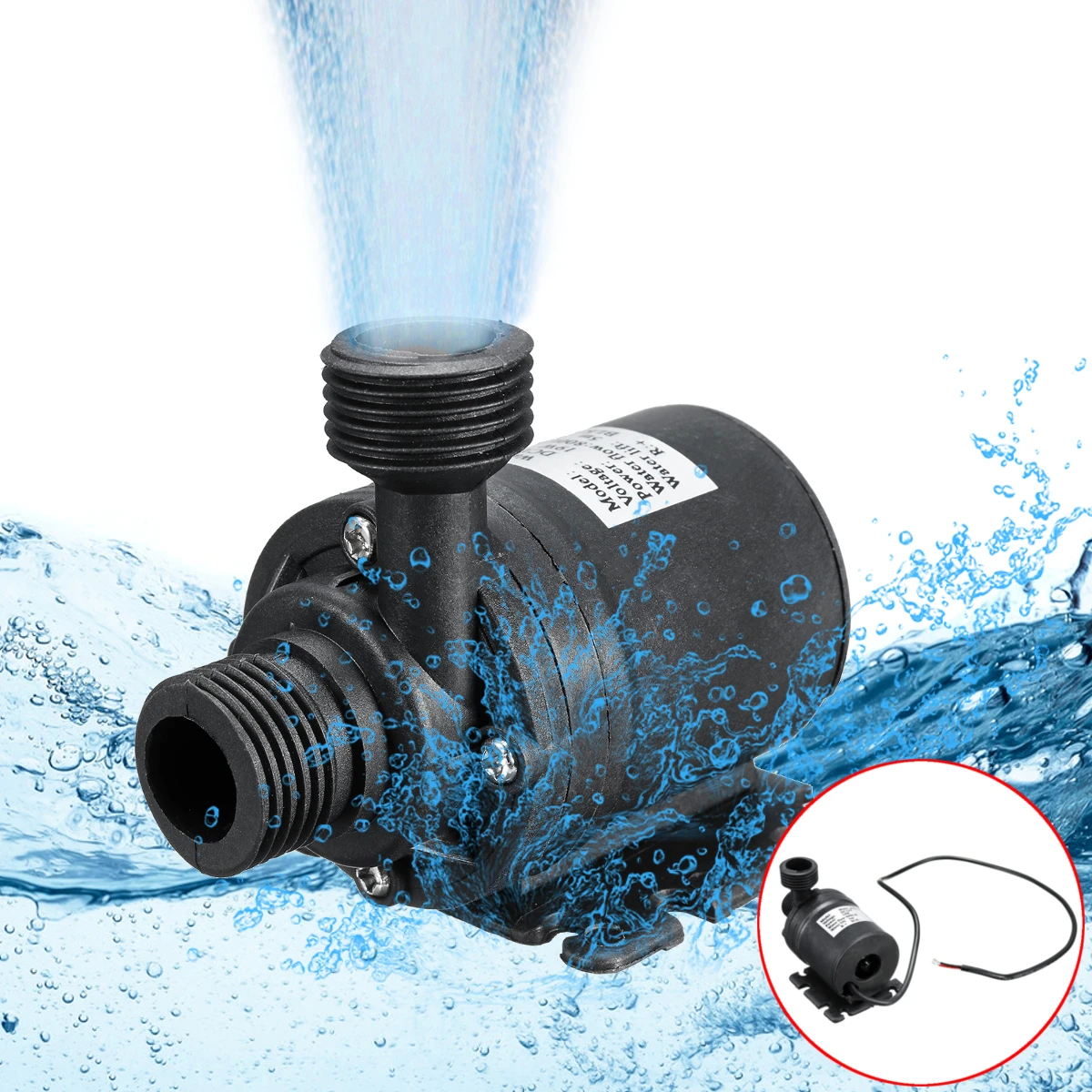 12V DC Submersible Water Pump  – обзор и цена Powerhead Circulation Pump