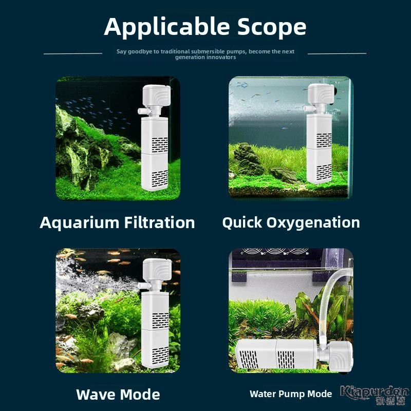 Three-in-One Aquarium Filter B – обзор и цена Aquarium Fish Small
