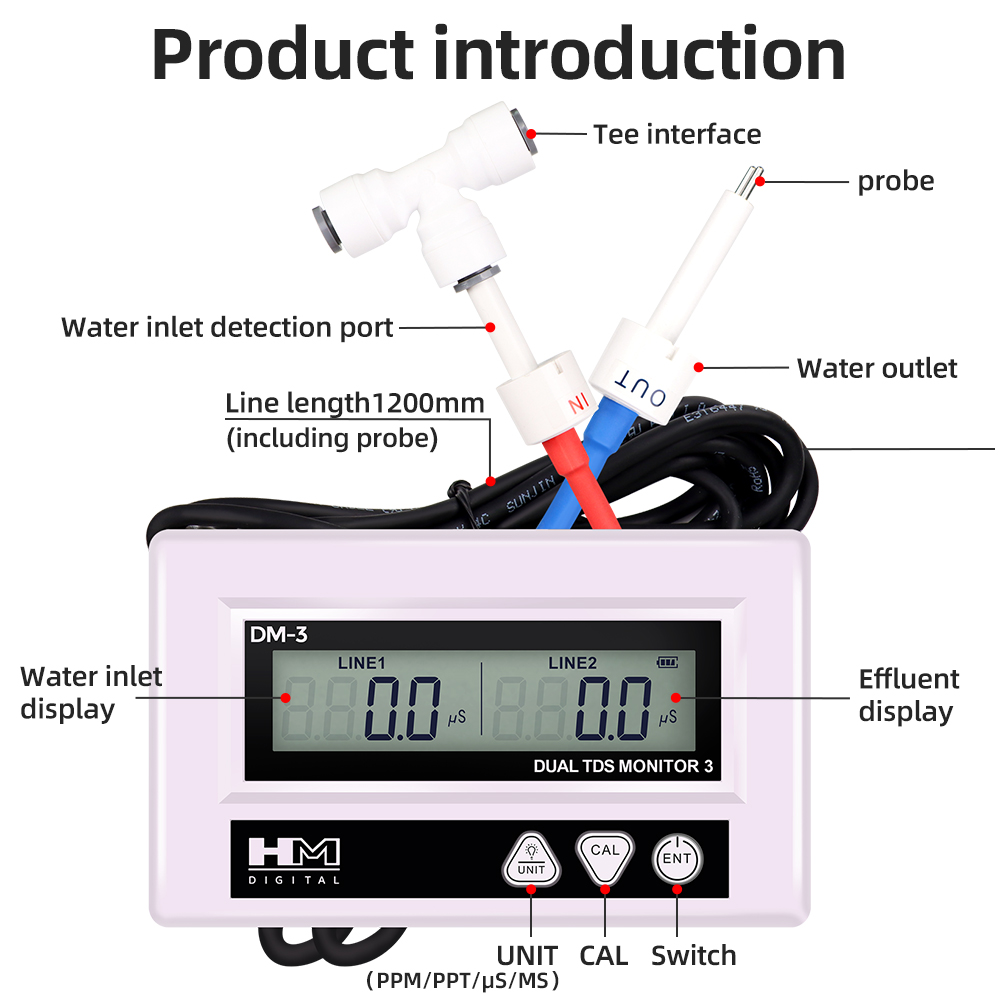 HM DM3 Online TDS EC Water Qua – обзор и цена Aquarium Fish Online