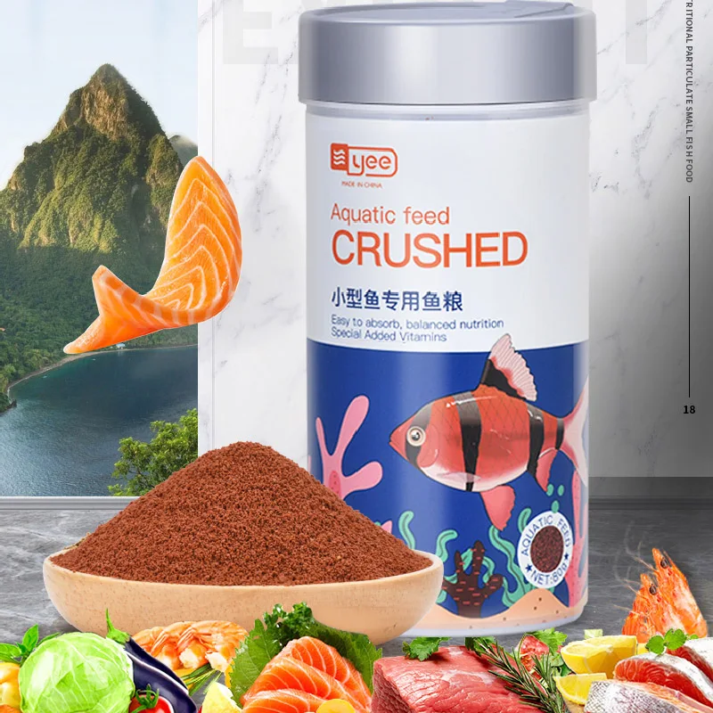 Aquarium Crushed Added Vitamin – обзор и цена Aquarium Fish Vitamin