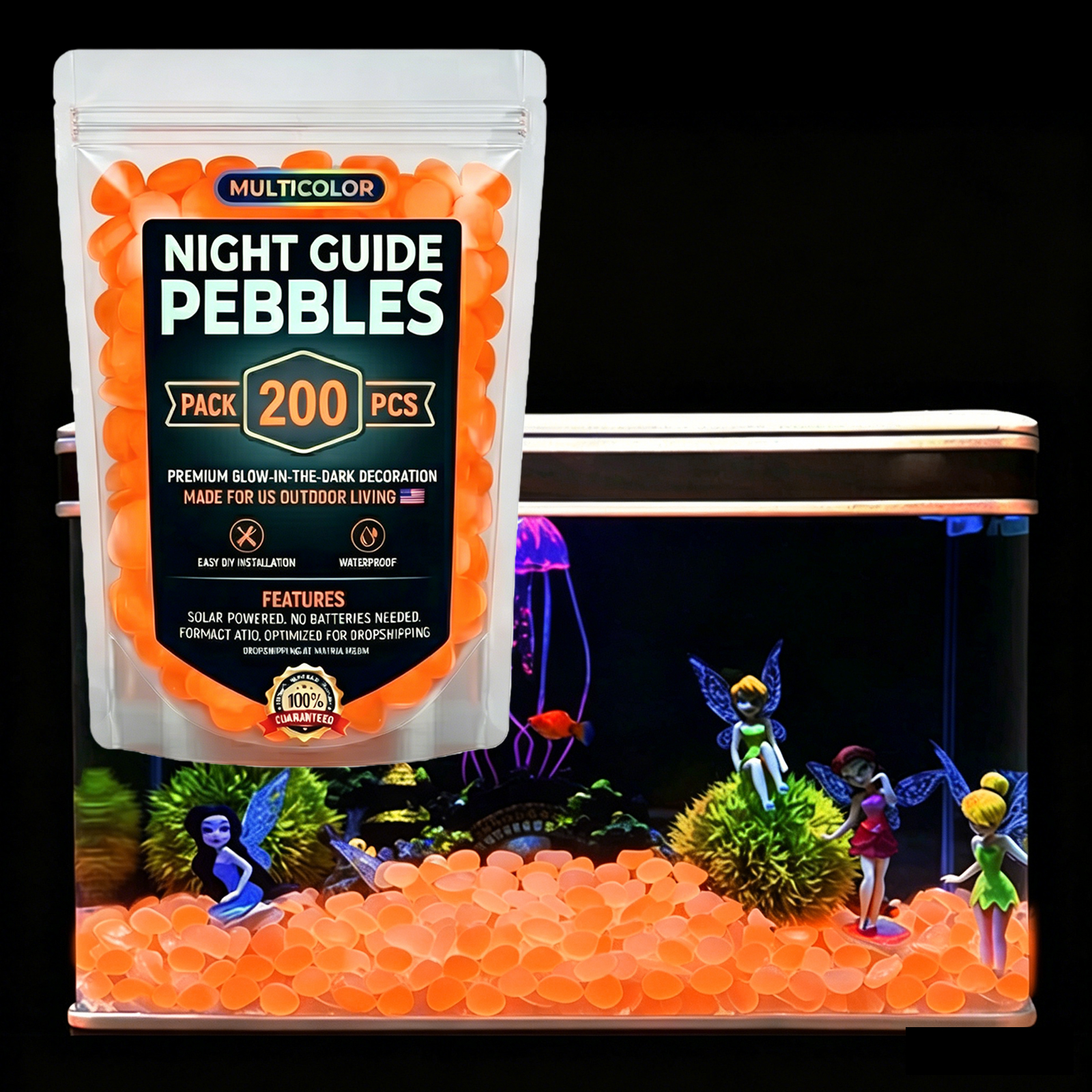 200/400/600/1000pcs Glow In Th – обзор и цена Fish Aquarium Guide