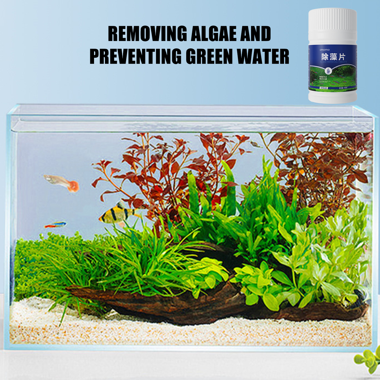 Algae Removal Tablets For Fish – обзор и цена Aquarium Fish Vitamin