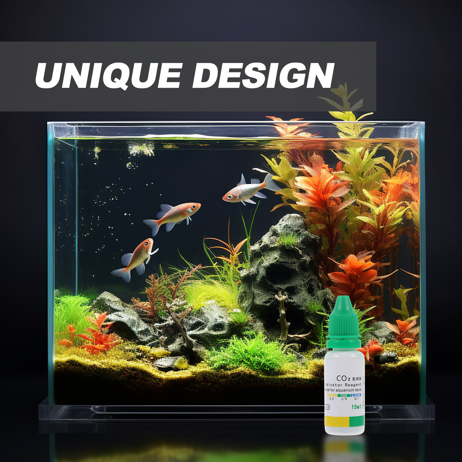 Co2 Fish Tank Test Indicator S – обзор и цена Aquarium Fish Freshwater