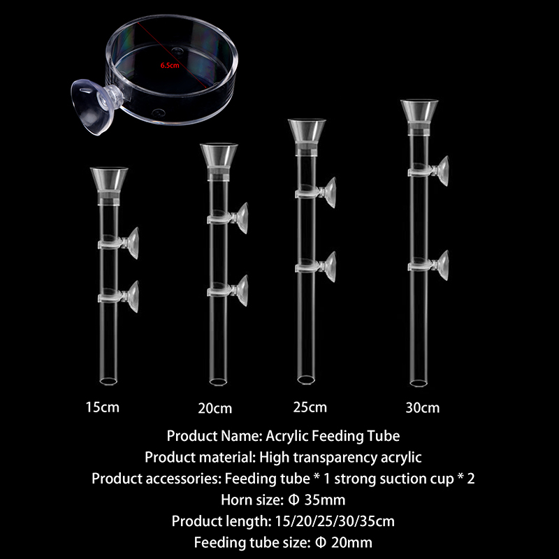 ⭐ Acrylic Aquarium Feeder Tube – обзор и цена Aquarium Fish Youtube