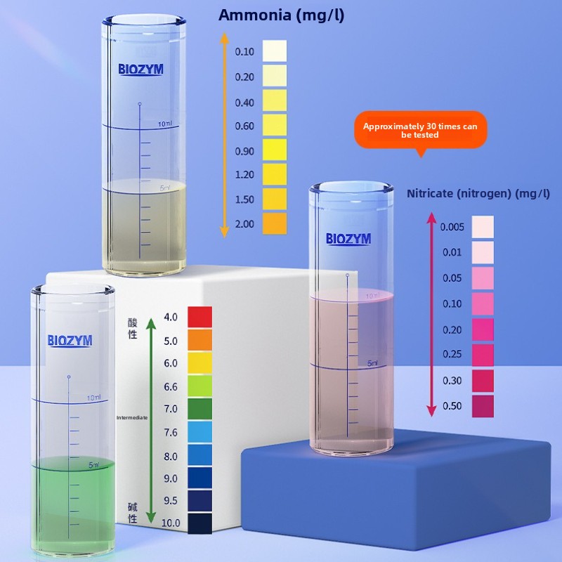 BIOZYM Aquarium Test Kit-Nitri – обзор и цена Aquarium Fish Freshwater