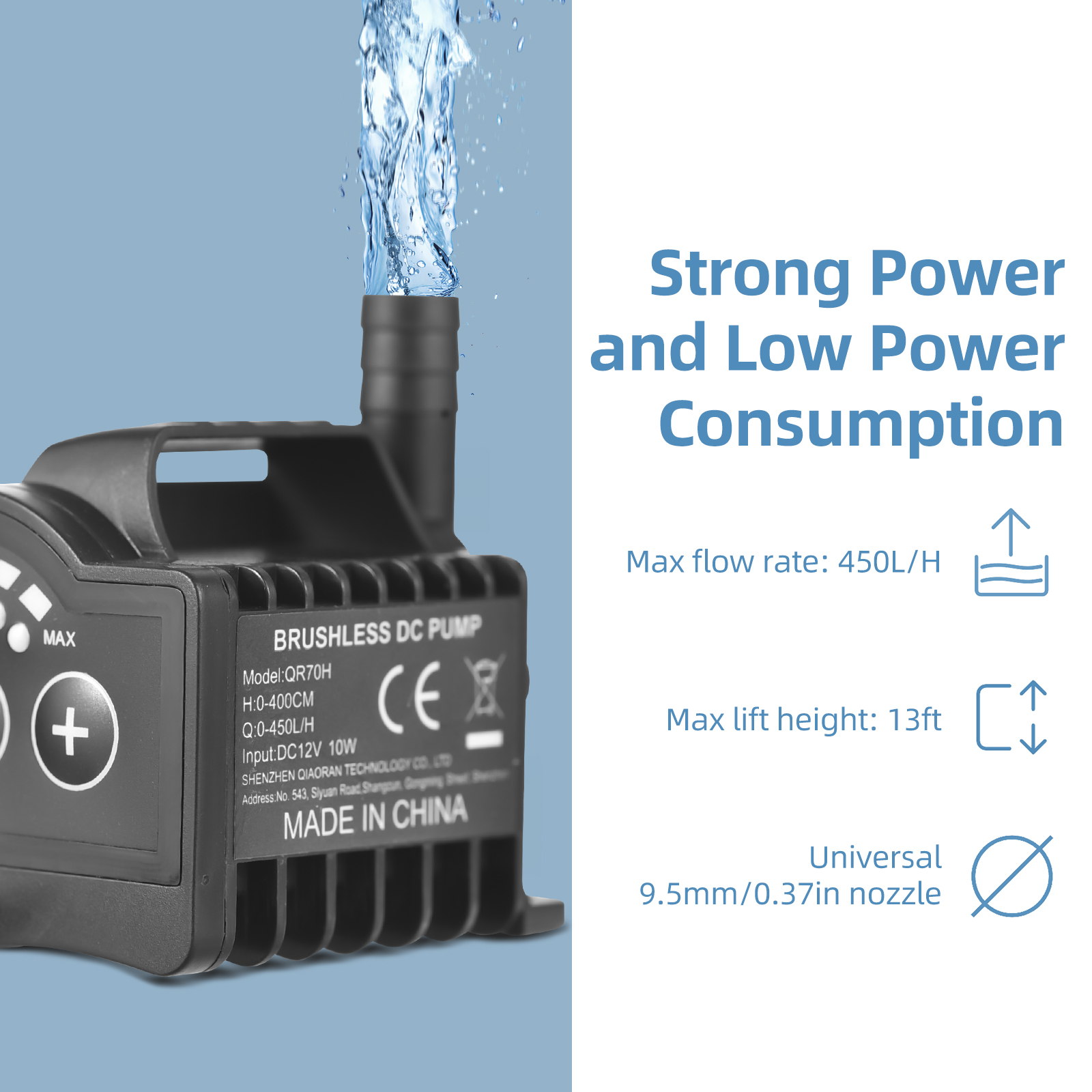Submersible 12V Water Pump 8 L – обзор и цена Aquarium Fish Small