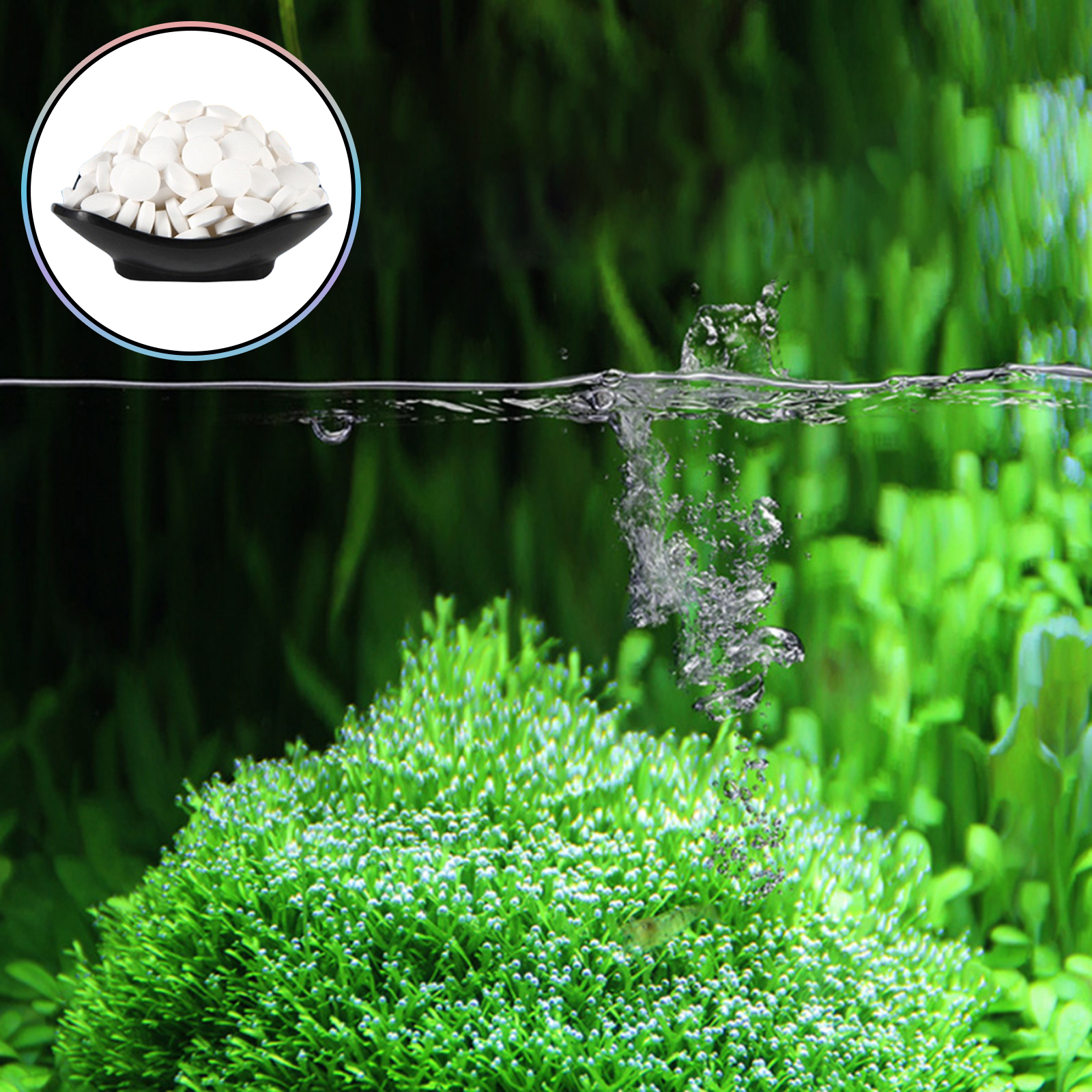 150 Tables Aquarium Algae Clea – обзор и цена Aquarium Fish Vitamin