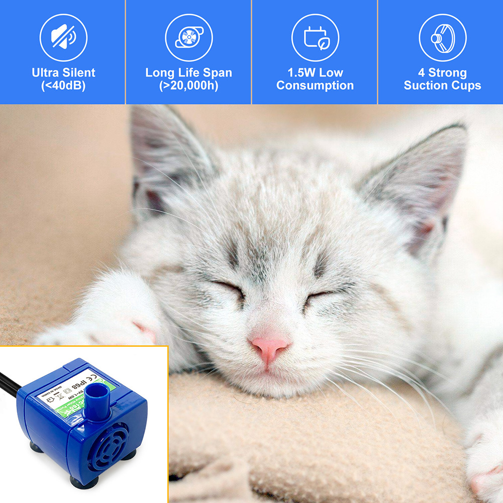 Cat Water Fountain Pump Ultra  – обзор и цена Aquarium Fish With Long Lifespan