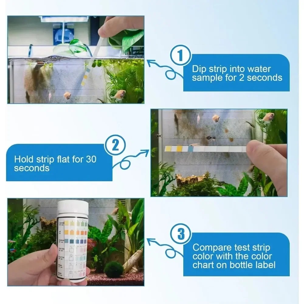 Aquarium Test Strip  PH Qualit – обзор и цена Aquarium Fish Freshwater