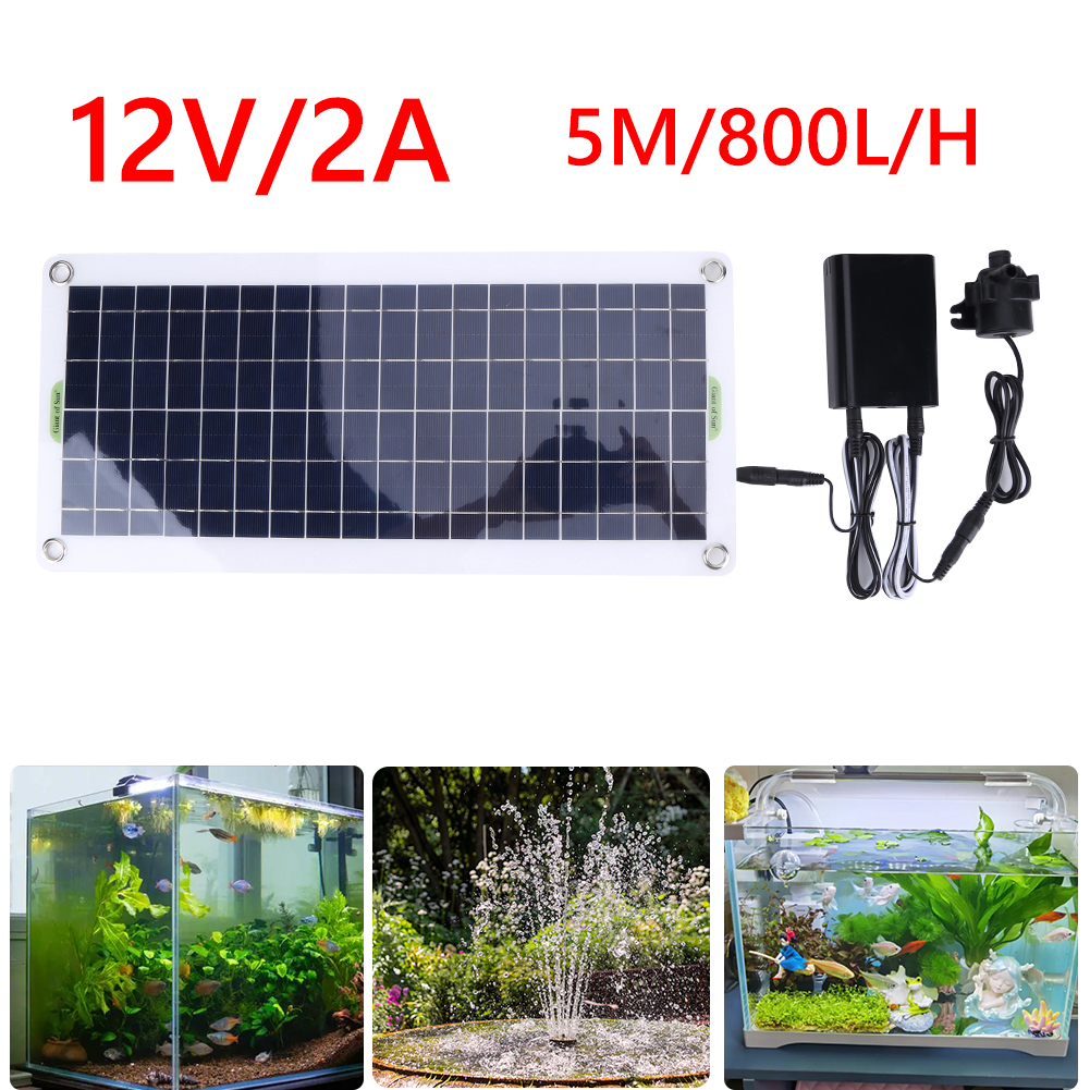 18V 30W Fountain Panel Pump Ga – обзор и цена Aquarium Fish Guppy