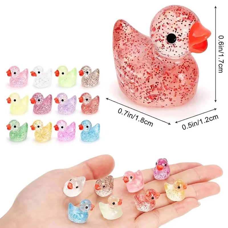 ~ Miniature resin duck with pu – обзор и цена Aquarium Fish Small