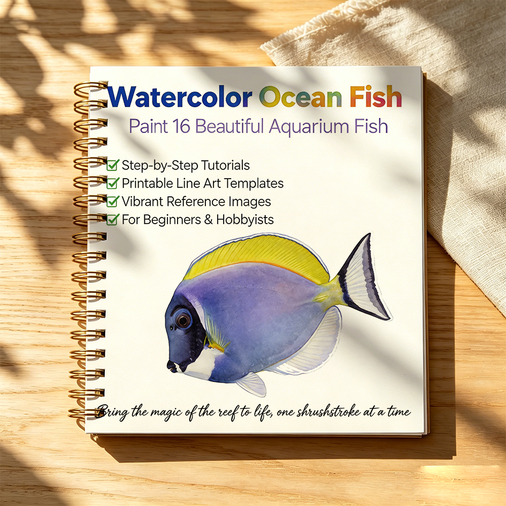 Beginner Watercolor Drawing Bo – обзор и цена Fish Aquarium Guide