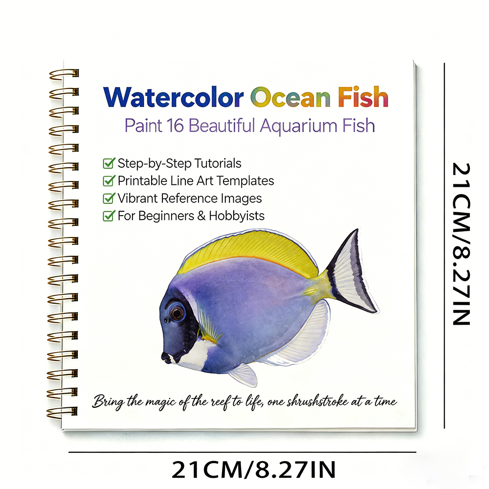 Beginner Watercolor Drawing Bo – обзор и цена Fish Aquarium Guide