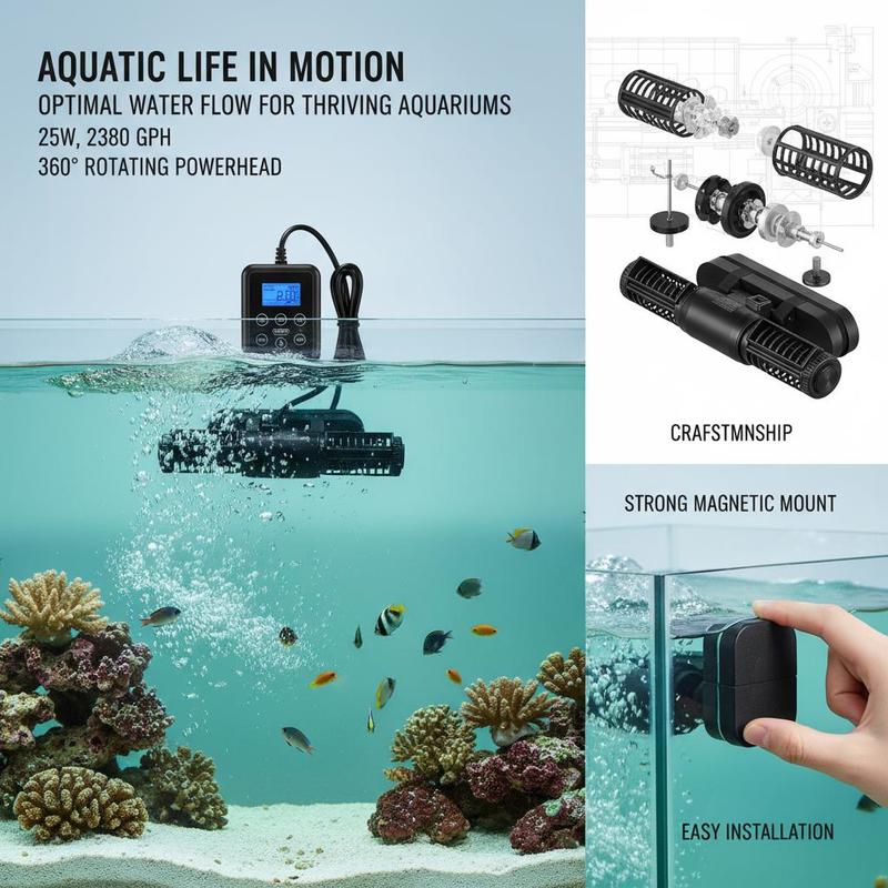 Free Shipping-Fish Tank Circul – обзор и цена Powerhead Circulation Pump