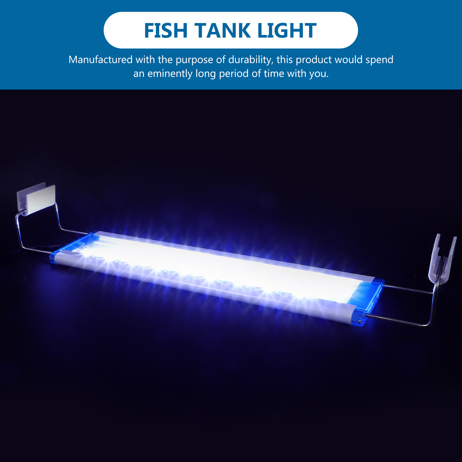1Pcs Ultra-Thin Fish Tank LED  – обзор и цена Aquarium Fish With Long Lifespan