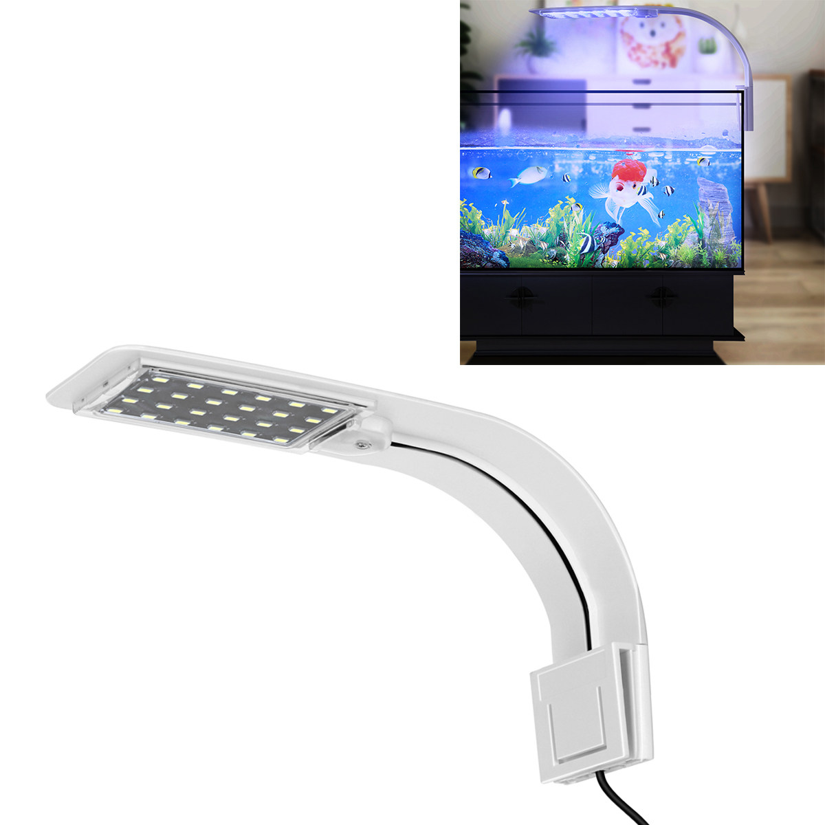 Ultra Thin LED Aquarium Light  – обзор и цена Aquarium Fish With Long Lifespan