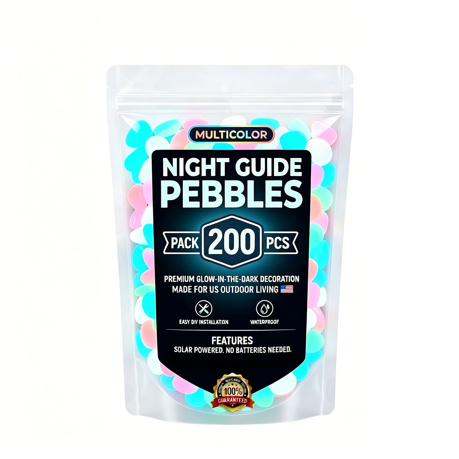 200/400pcs Night Guide Pebbles – обзор и цена Fish Aquarium Guide