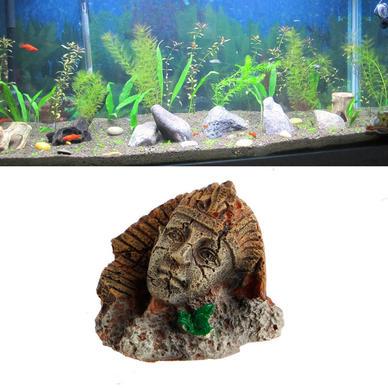 Egyptian Pharaoh Sphinx Resin  – обзор и цена Aquarium Fish Guppy